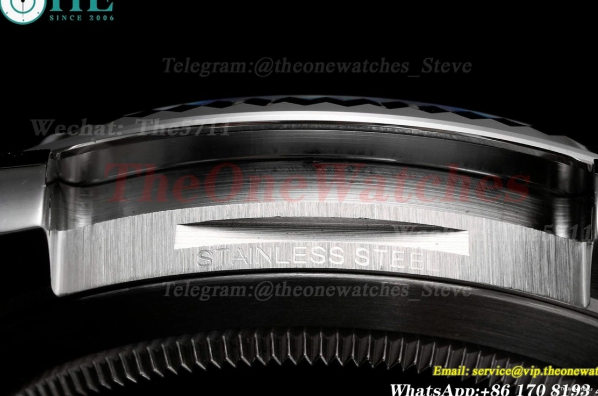 SS King 904L Dial Jubilee 41mm Black 126300 SS VR3235 Datejust 0502